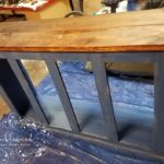 Staining an Painting process
