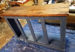 Staining an Painting process