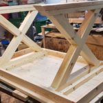 Putting the legs on
