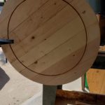 Cutting End table base