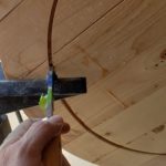 Cutting End table base