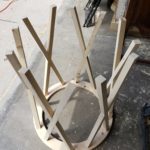 Installing End table legs