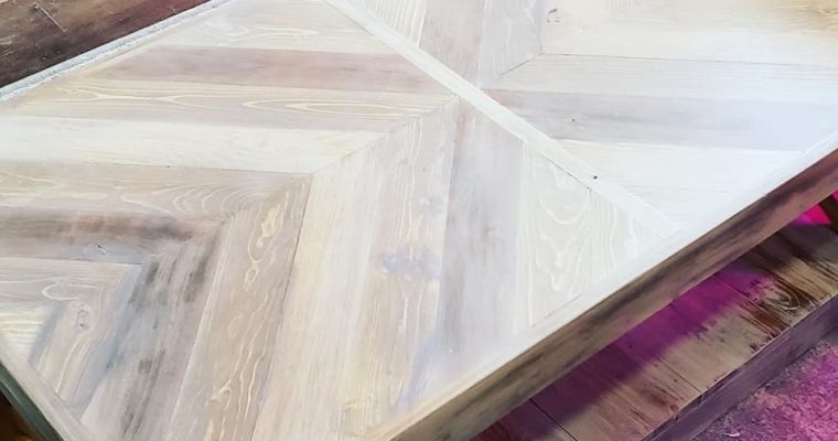 Farmhouse style coffee table