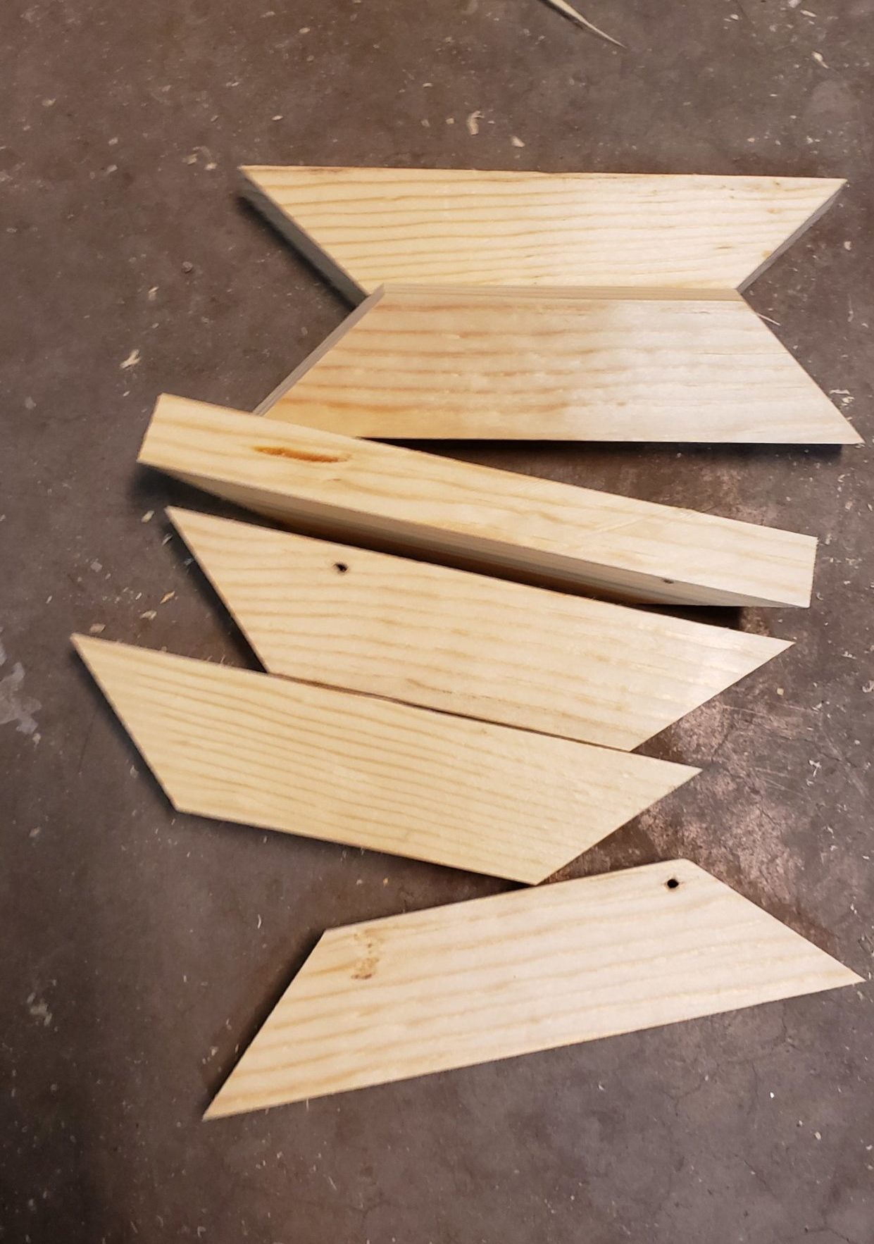45 Corner Supports