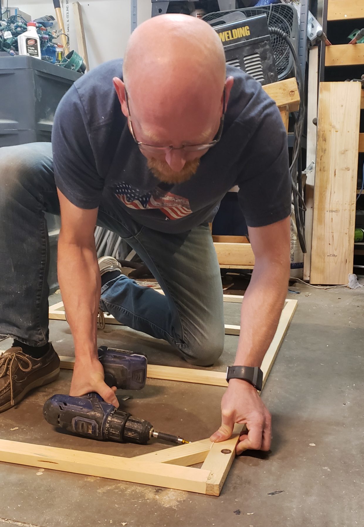 Adding Screws to 45 supports