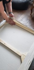 Stretching the canvas