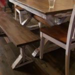 5 Ft. Farmhouse Table and Bench