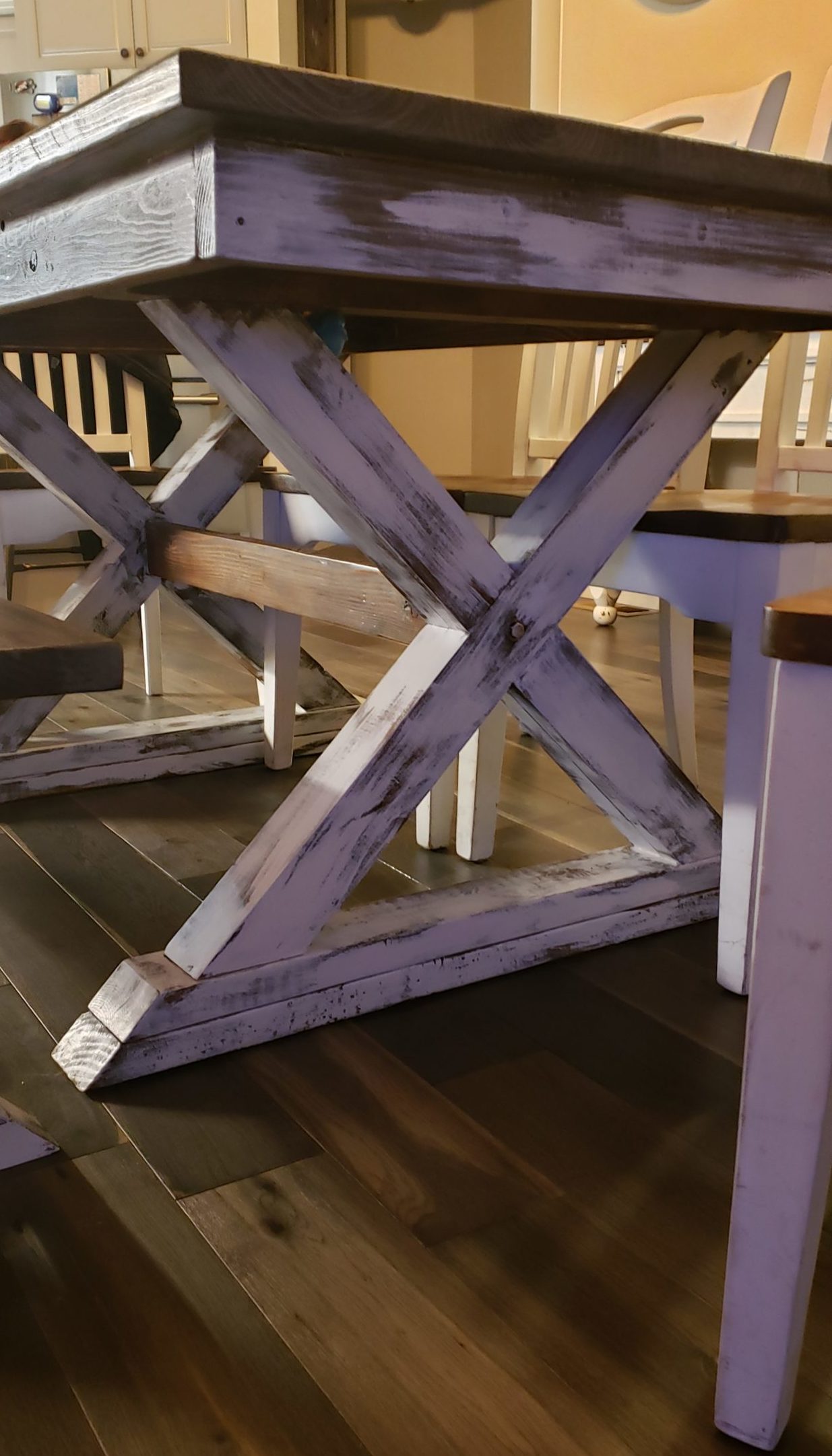 5 Ft. Farmhouse Table and Bench