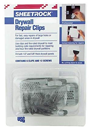 Sheetrock Drywall Repair Clips