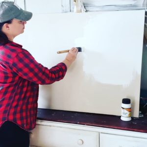 Applying the Gesso