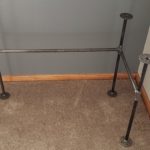Black Pipe for desk frame