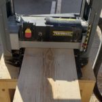 Planing the boards
