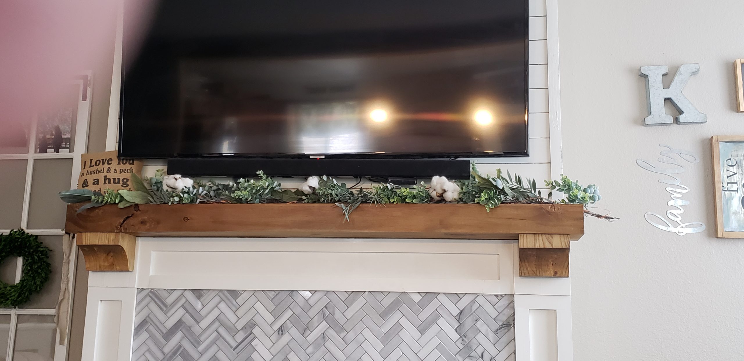 Corbels installed!