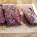 Prepping the roast