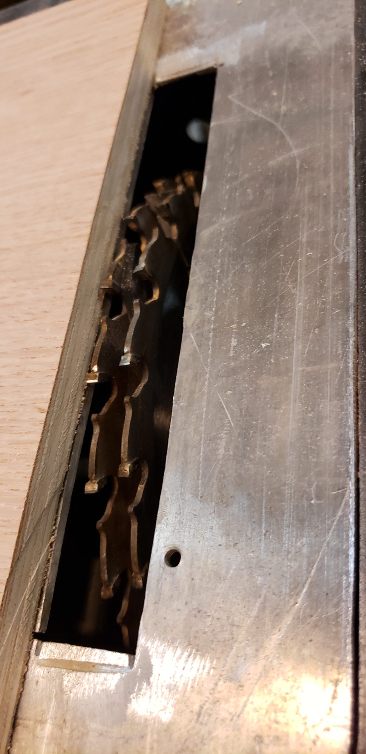 Setting Dado Blade